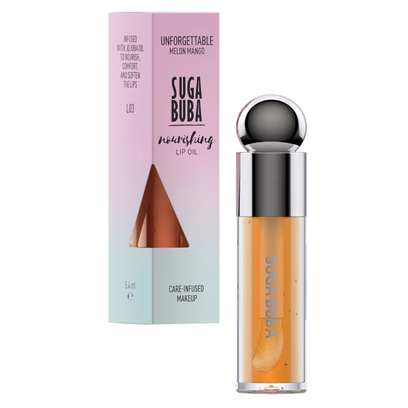 Lip-oil-Unforgettable-mango-melon2-SUGA-BUBA-800×800