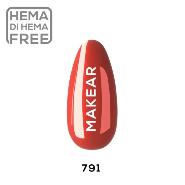 Гел лак 791 Makear 8ml