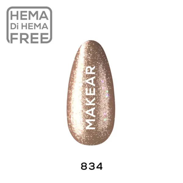 Гел лак 834 Makear 8ml