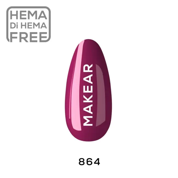 Гел лак 864 Makear 8ml