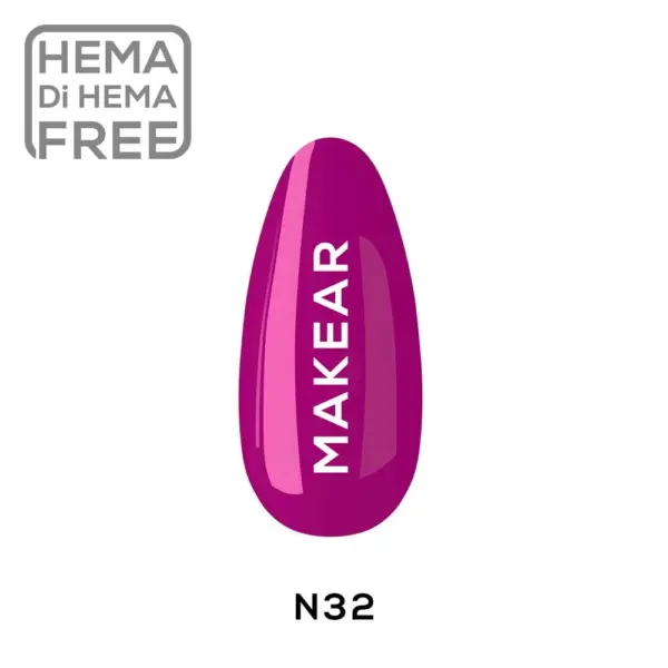 Гел лак N32 Makear 8ml