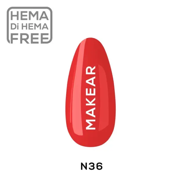 Гел лак N36 Makear 8ml