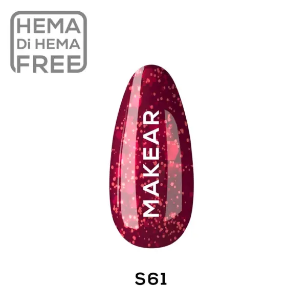 Гел лак S61 Makear 8ml