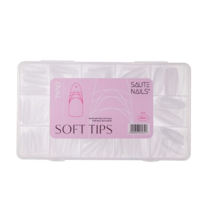 Soft Tips Oval Saute Nails