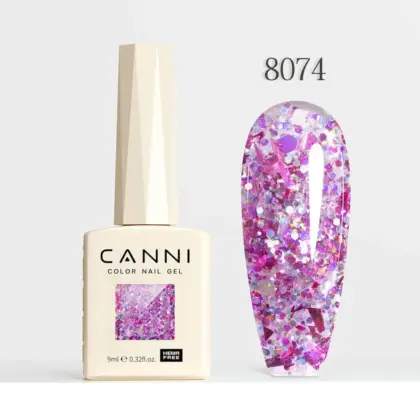Гел лак Canni 8074 Hema Free 9 ml