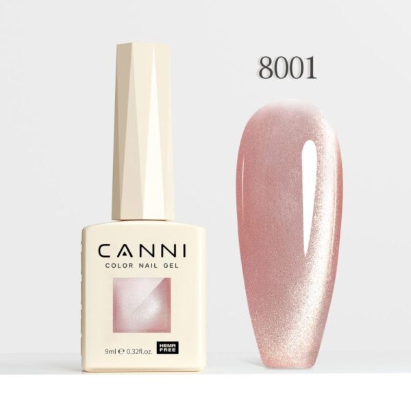 Гел лак Canni 8001 Hema Free 9 ml