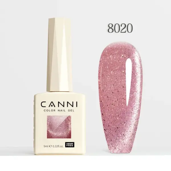 Гел лак Canni 8020 Hema Free 9 ml