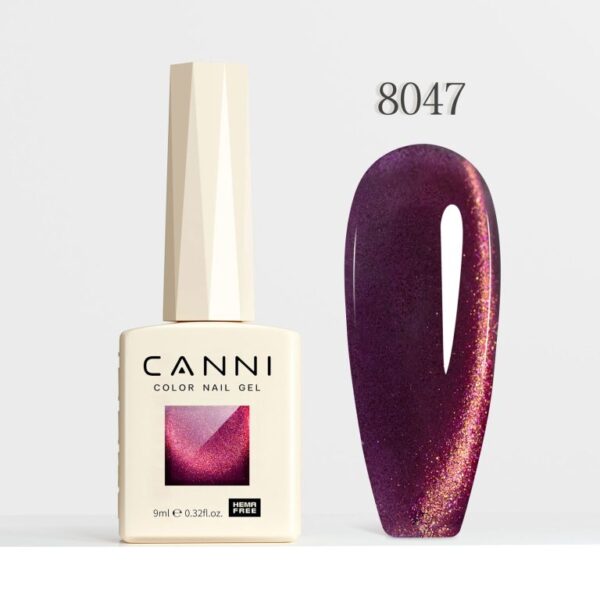 Гел лак Canni 8047 Hema Free 9 ml