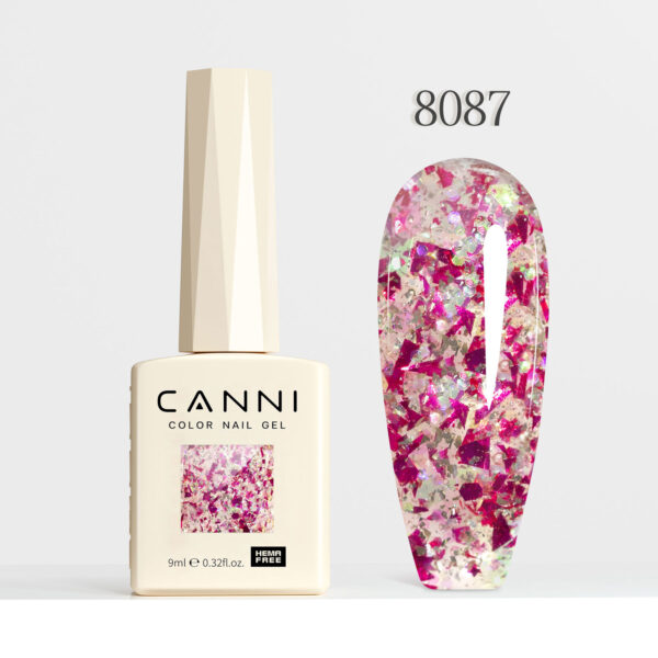 Гел лак Canni 8087 Hema Free 9 ml